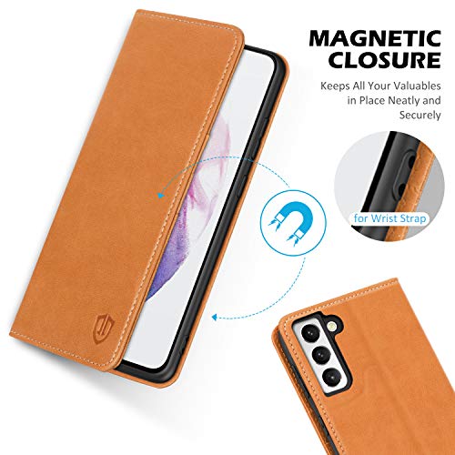 SHIELDON Custodia per Galaxy S21+ Plus, Cover Vera...