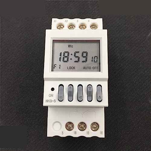 Relais minuterie double canaux NKG5 avec programmation par micro-ordinateur