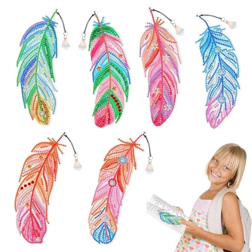 面白いしおり 女性用 | クラフトキット 装飾ページマーカー - ブックマーク クリエイティブ リーディング アクセサリー 辞書 日記 教科書 小説