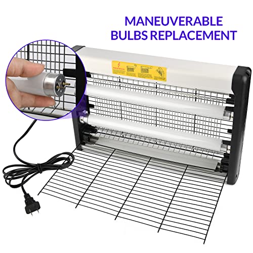 image for mafiti Bug Zapper Fly Traps Indoor Hanging Electric Mosquito Killer 35