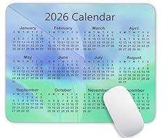 2026 Geometric Calendar Horizontal Edition