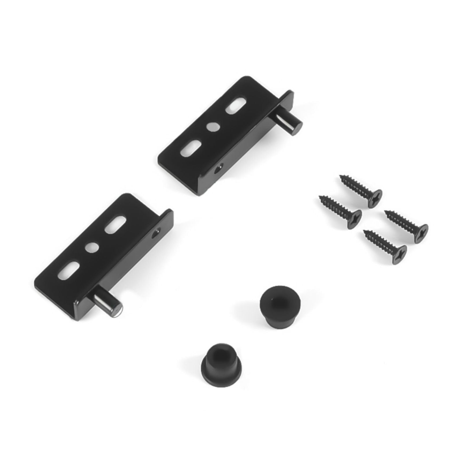 Yhplxyuus Black Rolled Steels Corner Codes L Shape Corner Bracket Cabinets Door Hinge Concealed Upper Lower Hinge Fastener Enduring Cabinets Door Hinges