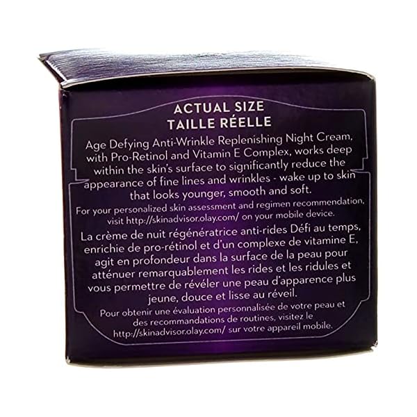 Olay-Age-Defying-Night-Cream-Anti-Wrinkle-Replenish-2-Ounce-Jar-60ml-3-Pack Olay Anti Wrnkle Nght Crm Size 2z Olay Age Defying Anti Wrinkle Night Cream 2z