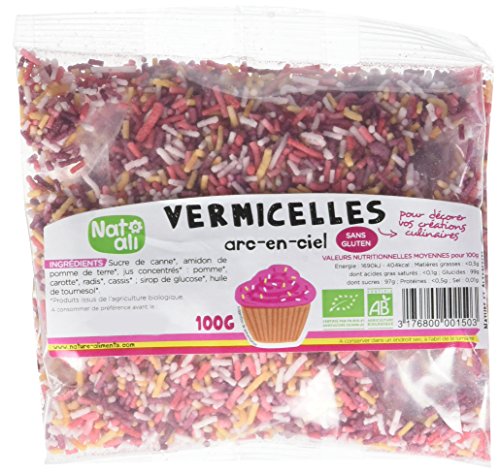Nat-Ali Vermicelles Arc-en-Ciel Bio 100 g