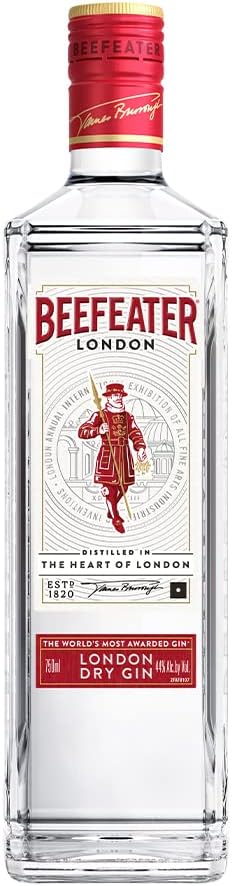 Beefeater Gin London Dry 750ml: Sabor Clássico e Intenso