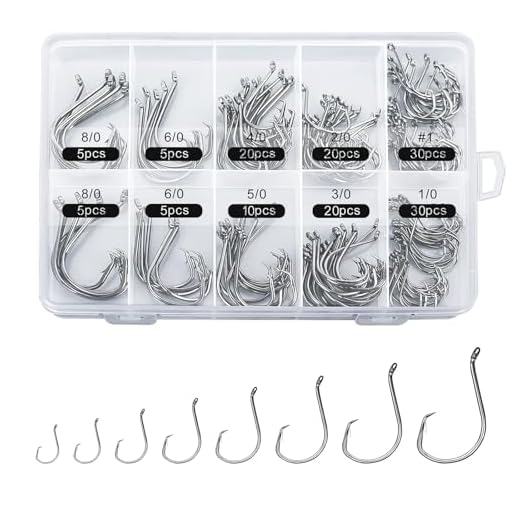 150PCS High Carbon Circle Hooks