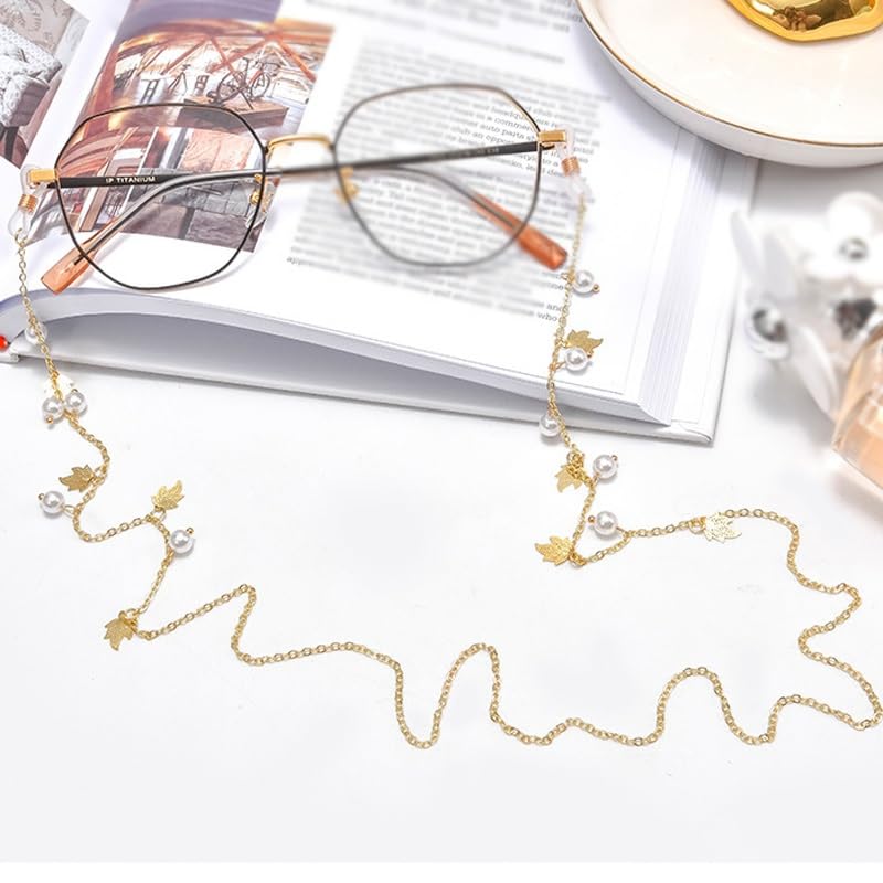 Chaîne lunettes soleil pearl pour plage et terrasses café - 4