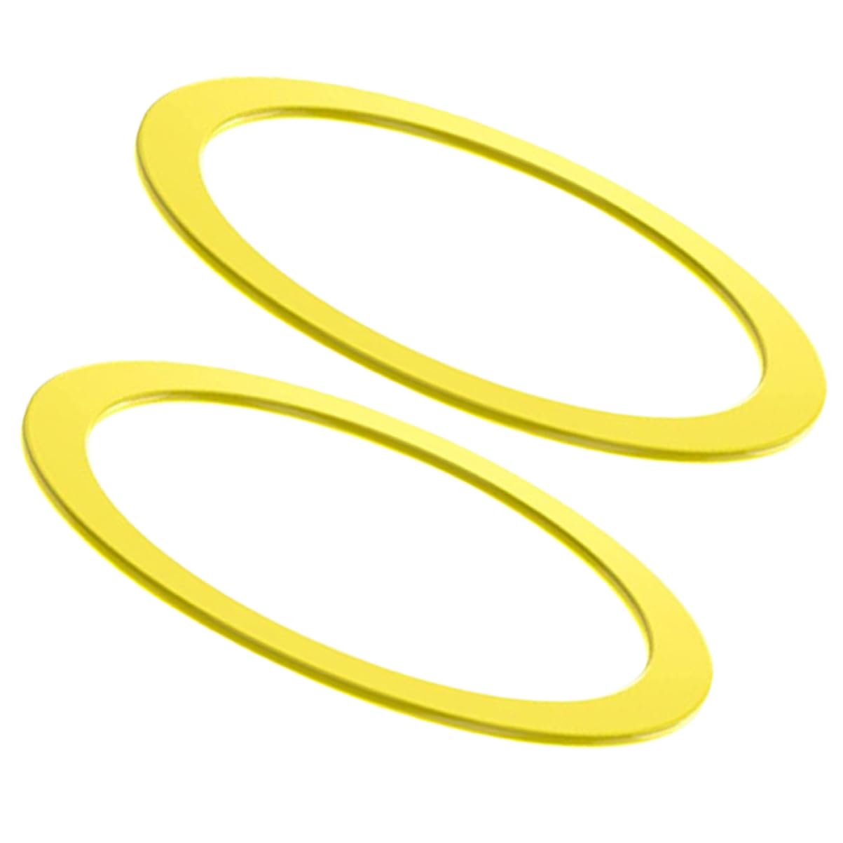 Housoutil 5 Sätze Block Zauberstab Dual Bad Toilettensitzteile Rand Dichtung Für Spülkasten Wc Versiegelung Wc-tank-dichtungsring Austauschset Für Toilettenteile Kieselgel Yellow 2 Stück * 5