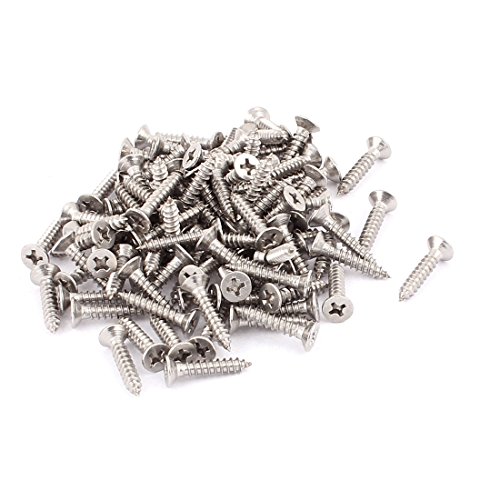 Tornillos autorroscantes Phillips avellanados 3.5mm x 16mm 100 unidades