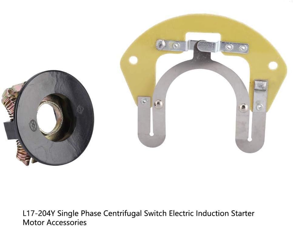 Marhynchus Centrifugal Switch, Single-Phase Motor Centrifugal Switch, Centrifuge Motor Parts for Machines L17-204Y - - 