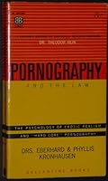 Pornography and the law B071D1PXZV Book Cover