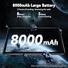 TCL Android Tablet, TAB 10s 10.1 Inch FHD Tablet, 8000mAh Larger Battery, 32GB (up to 256GB) Storage, 3GB RAM, WiFi Android Tab, Eye Protection, Matte Gray