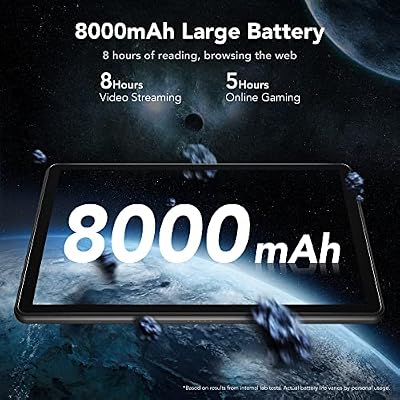 TCL Android Tablet, TAB 10s 10.1 Inch FHD Tablet, 8000mAh Larger Battery, 32GB (up to 256GB) Storage, 3GB RAM, WiFi Android Tab, Eye Protection, Matte Gray