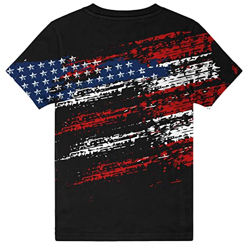 Image of Hgvoetty Boys Girls Graphic T-Shirts Kid 3D Casual Tops Tees for 6-16 Years