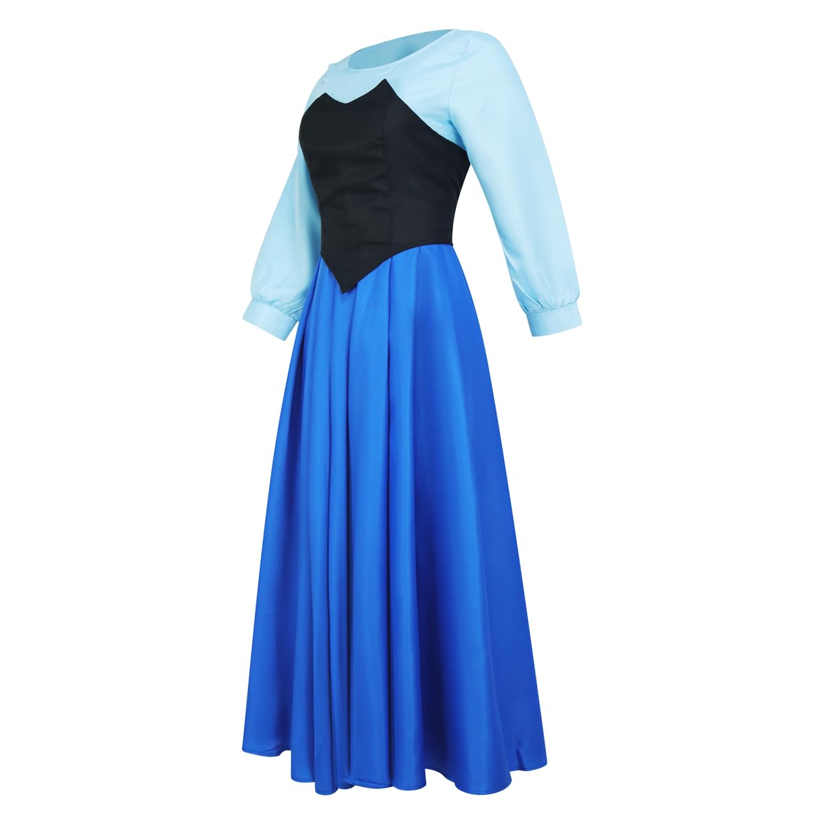 Ariel Costume da principessa sirena da donna, vestito per feste di Halloween, cosplay, compleanno, per adulti, film sirena 2023