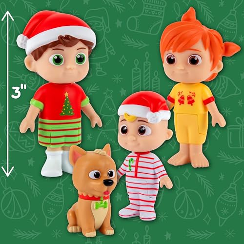 CoComelon 3 Inch Figure 4 Pack - Includes JJ, Tomtom, YoYo & Bingo - Character Playset for Toddlers & Preschoolers - Gift for Kids, Boys & Girls Ages 3+ - image 3
