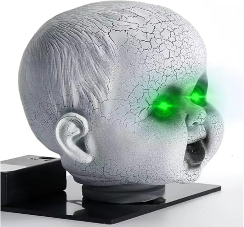 Cabeza de Muñeca Paranormal Detector EMF Verde miniatura 3