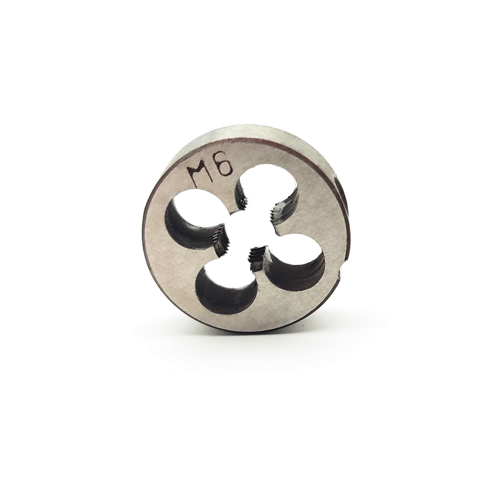 AtticZone M6 x 1.0 Metric Hand Thread Die, 1.0mm Pitch, 1 Round Die, Right Hand (M6x1.0, Die)