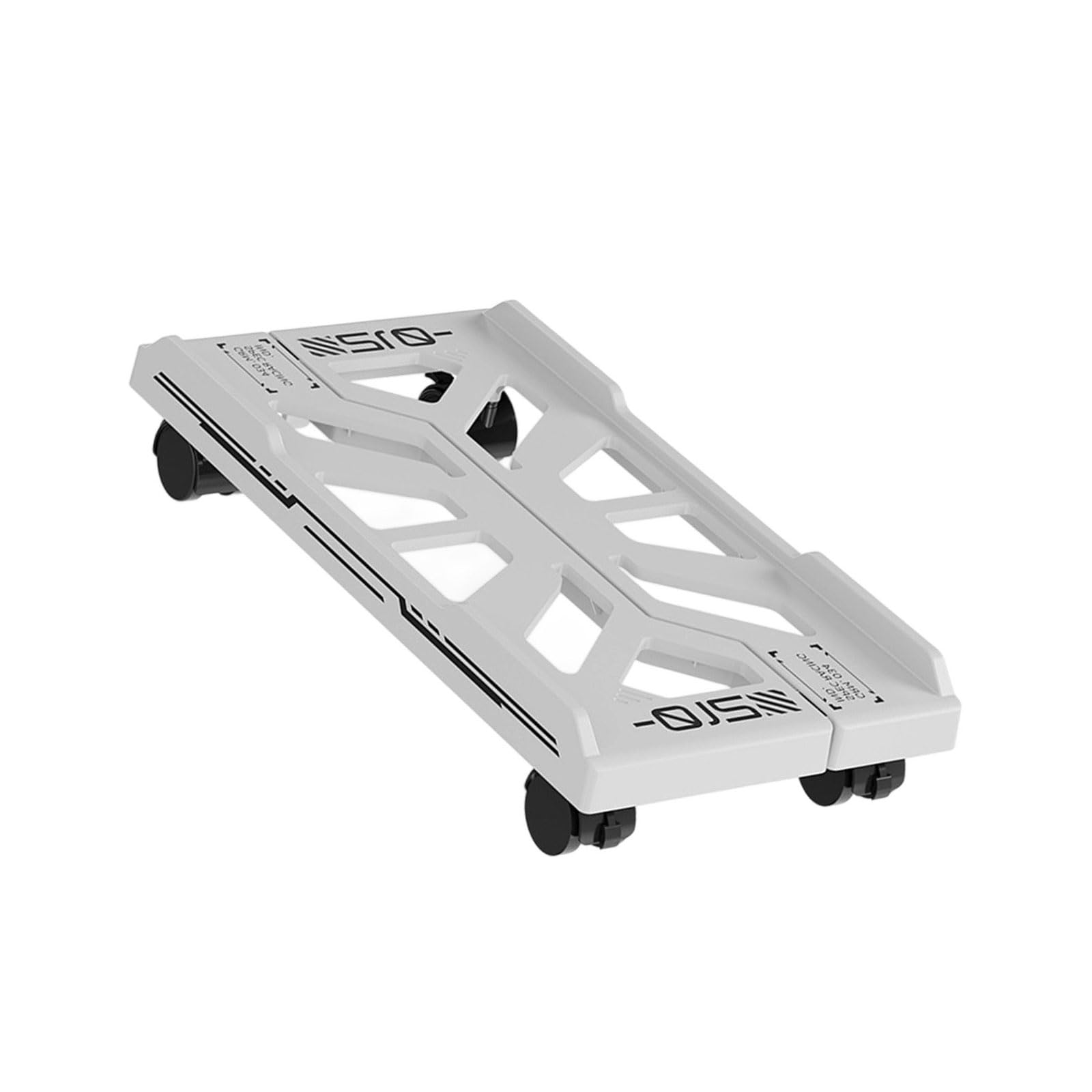 Computer Tower Stand Metal Rolling Holder Adjustable Mobile CPU Under Desk Towers Stand for Most Adjustable Computer Tower Host Mount