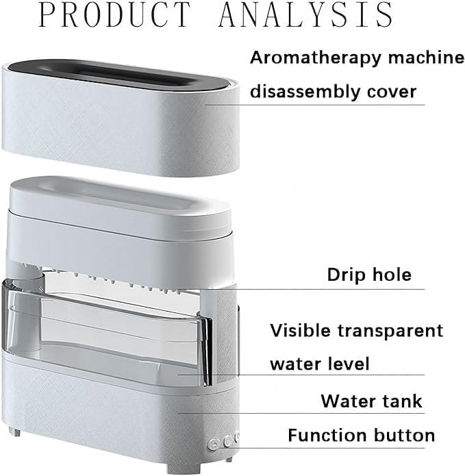 Image of Smart Ultrasonic 300ML Flame Humidifiers for Bedroom, 28 dB Quiet Supersized Cool Mist Air Humidifiers for Large Room, Baby Nursery, Plant, Indoor, Night Light, Easy to Clean, Precise Humidity Control