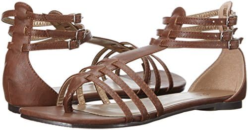 Ellie Shoes Women's 015-rome Flat, Brown, 9 M US | Image 6