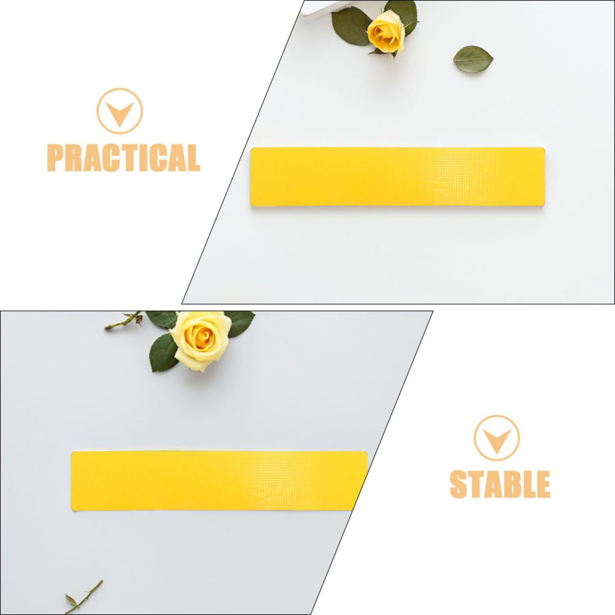 Marcatori Resistenti alle Intemperie Campo da Tennis e Basket per PVC Giallo 12 Pezzi Facili da Posizionare e Rimuovere Allenamenti di Agilità All'aperto