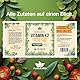 naturalie® - premium Vitamin K2 Tropfen hochdosiert | 200 µg K2 pro Tagesdosis | Markenrohstoff K2VITAL® MK7 mit 99% all Trans Isomeren | 50 ml | laborgeprüfte Qualität