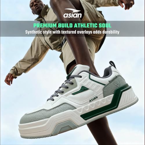 Image of ASIAN Mojo-07 Men's Fashion Sneakers | Chunky Design, Lightweight & Comfortable Casual Shoes, Gym, Travel & Street Style