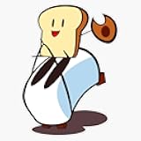 Texas Toast Bumper Sticker Vinyl Decal 5