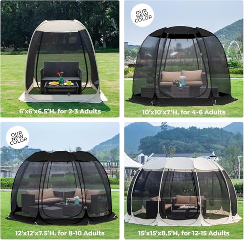 Alvantor 10x10 Pop Up Screen Room