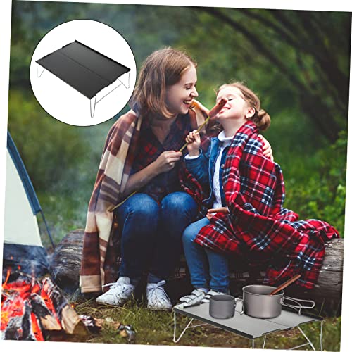 Table pliante aluminium de camping pour vos repas en extérieur - 7