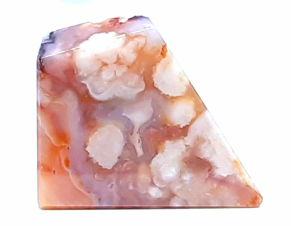 高品質　桜めのう カーネリアン　共生　フリーフォーム　浄化　癒し ピンク 桜めのう 共生 カーネリアン フリーフォーム 浄化 癒し