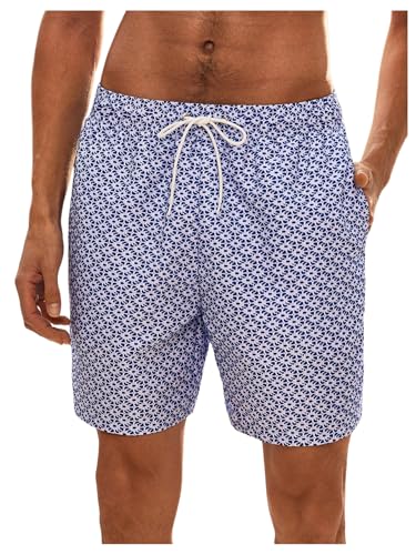 Men's Graphic Swim Trunks Drawstring Waist Boho Short Quick Dry Swimming Board Shorts