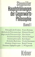 Hauptströmungen der Gegenwartsphilosophie. Band 1+2. [2 Bd.]. 3520308061 Book Cover