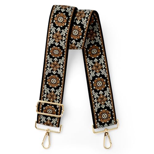 Image of Purse Straps Replacement Crossbody Straps for Purses,Wide Shoulder Strap for Bags Extender Guitar Straps for Handbags