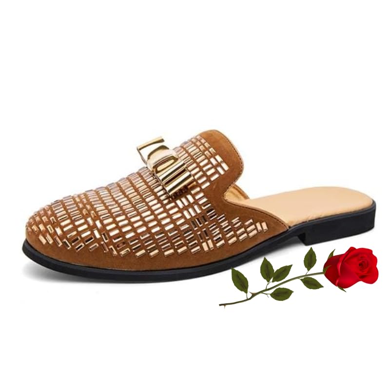 Mocasines de gamuza para hombre: zapatos de vestir casuales y elegantes para oficina
