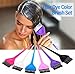 4 Pcs Multicolor Hair Dye Brush Applicator Kit, Hair Color Brush & Comb Kit, Dye Applicator for Home DIY and Salon Use