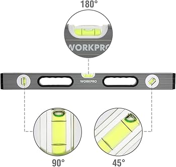 BlitZ LP (管理ヲ) Amazon.com: WORKPRO Torpedo Level, 3-Piece Spirit Level Set