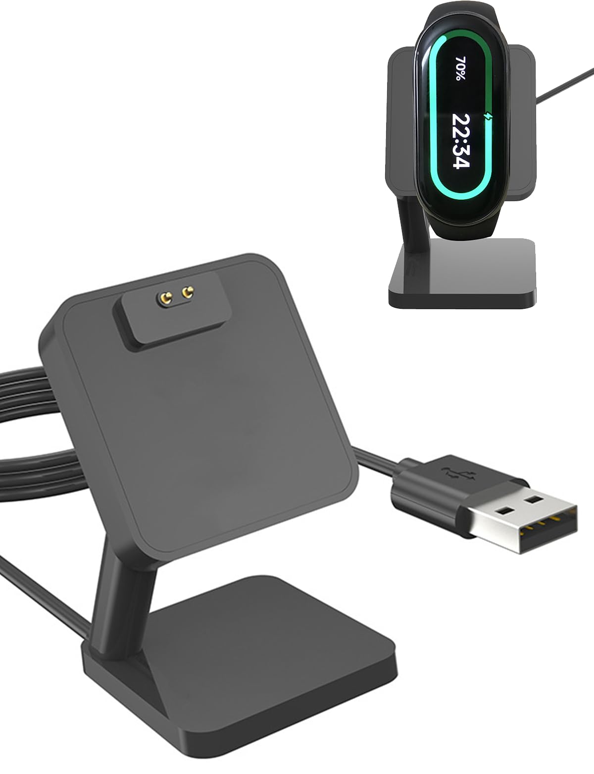 Amazon.co.jp: Xiaomi Smart Band 8 対応 スマートウォッチ 充電