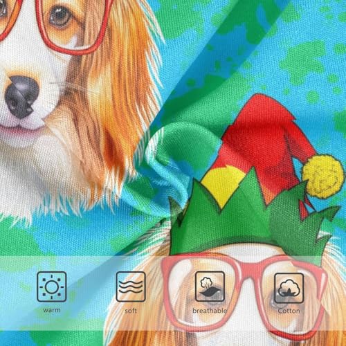 Joisal Cotton Toddler Underwear Floral Funny Dog Red Glasses Green Girl Panties Cute Personalized Briefs Kids Undies 2t3