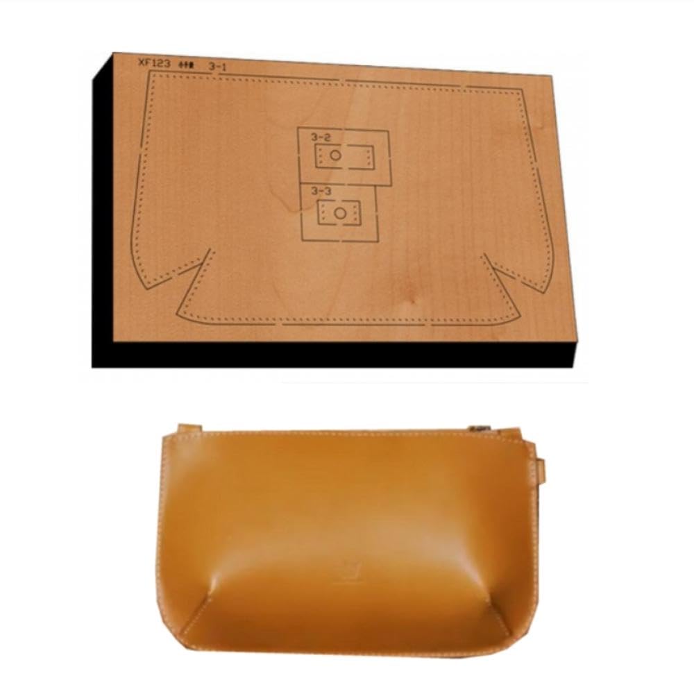Matrice de découpe pour sac à main outil de gaufrage et estampage cuir 230x145