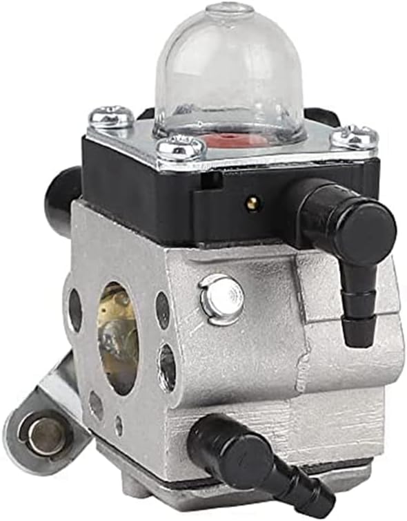 Carburetor For ST1 HL MM55 MM55C Tiller 4601 120 0600 Replace Zama C1Q S202A Carb With Air Filter Fuel Line Tune Up Kit - (Color: Silver)