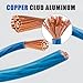 AWELTEC 0 Gauge Wire, 25 Feet Blue Power Ground Cable, Primary Automotive Wire, Copper Clad Aluminum for Battery Cable, Car Audio, Amp Wiring, Generator, Automotive, RV