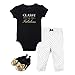 Little Treasure Unisex Baby Cotton Bodysuit, Pant and Shoe Set, Classy, 9-12 Months