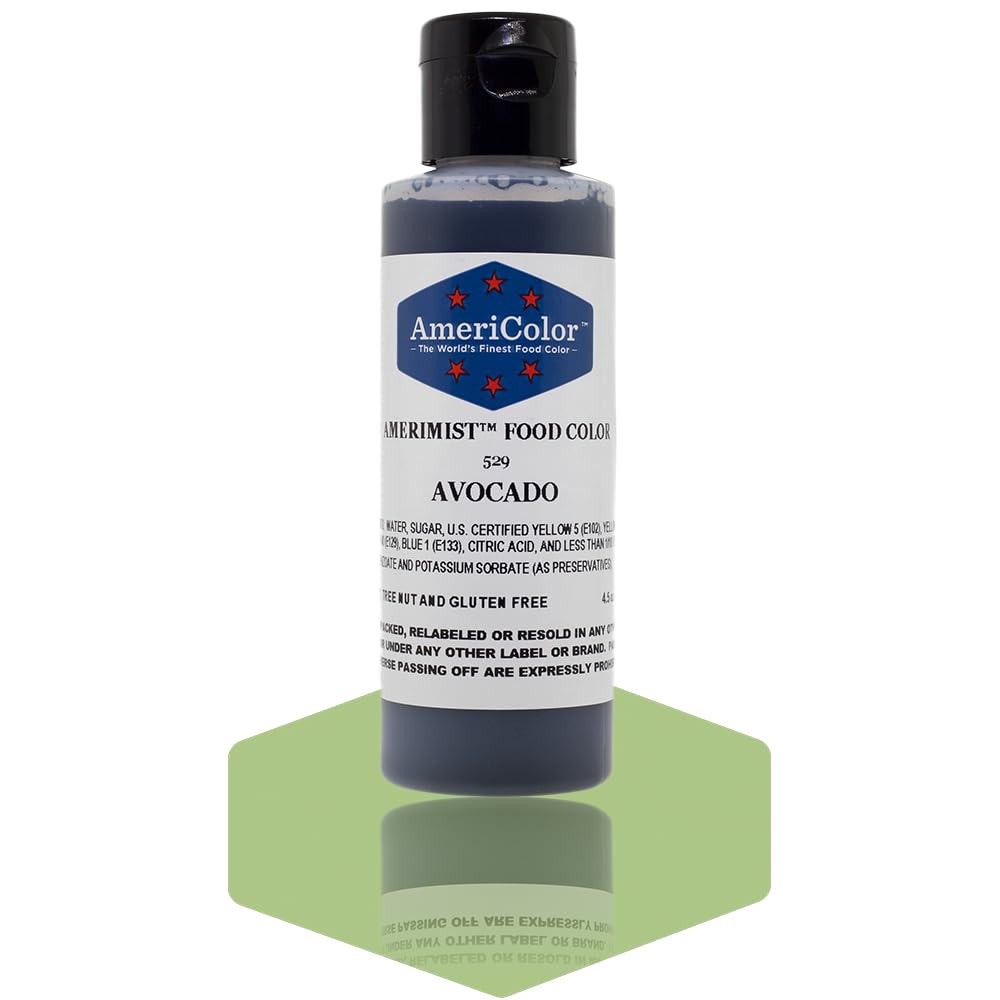 AmeriColor AmeriMist Avocado Airbrush Food Color, 4.5 oz