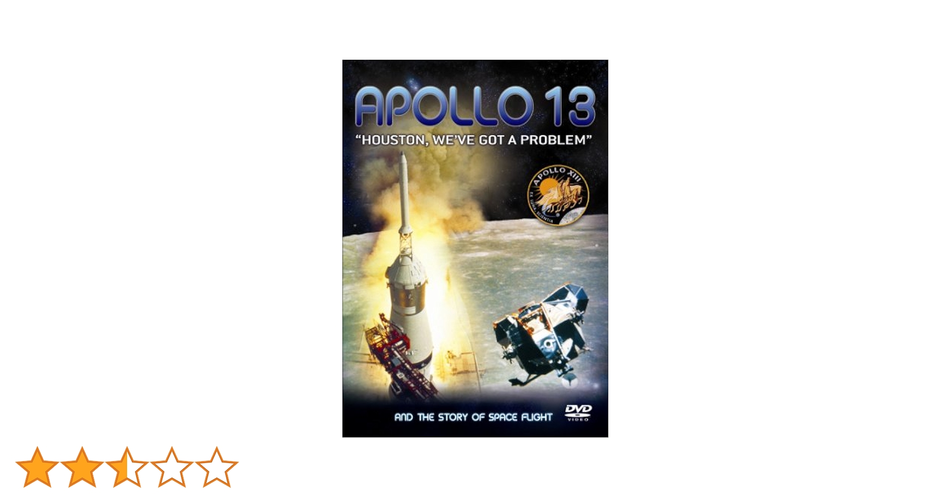 (未使用･未開封品)Houston We Have a Problem [DVD] Amazon.com: Apollo 13 - Houston: We Have a Problem [DVD