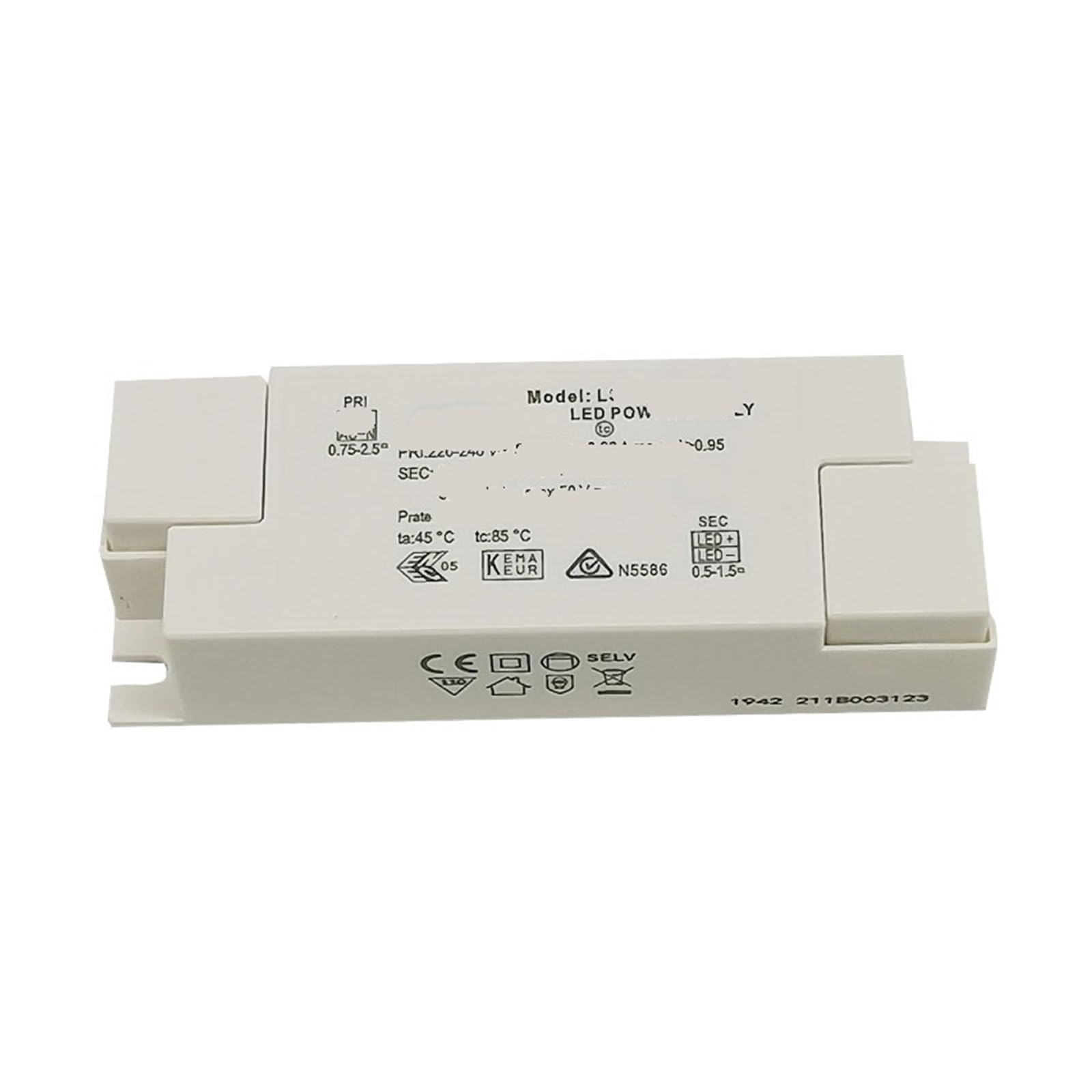 LED Strahler Treiber Netzteil Konstantstrom 30W Trafo 42W Vorschaltgerät 8W(LS-40-900 LI2/36W/24-42V/900ma)