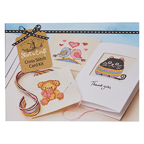 HOUSE Of Crafts HHJSC060 - Kit de punto de cruz para manualidades