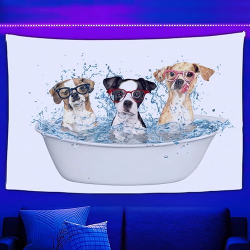 Supdreamc Boho Wall Hanging Throw 40x60 inch Blacklight