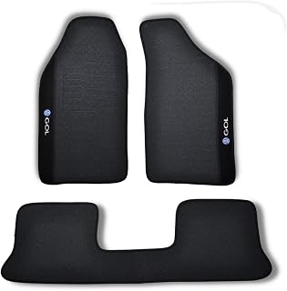 Jogo de Tapetes Automotivos Emborrachados para GOL G5 2008-2009 - 2010-2011 - 2012-03 peças